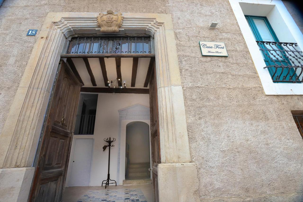 Casa Font ξενώνας Benissanet Εξωτερικό φωτογραφία